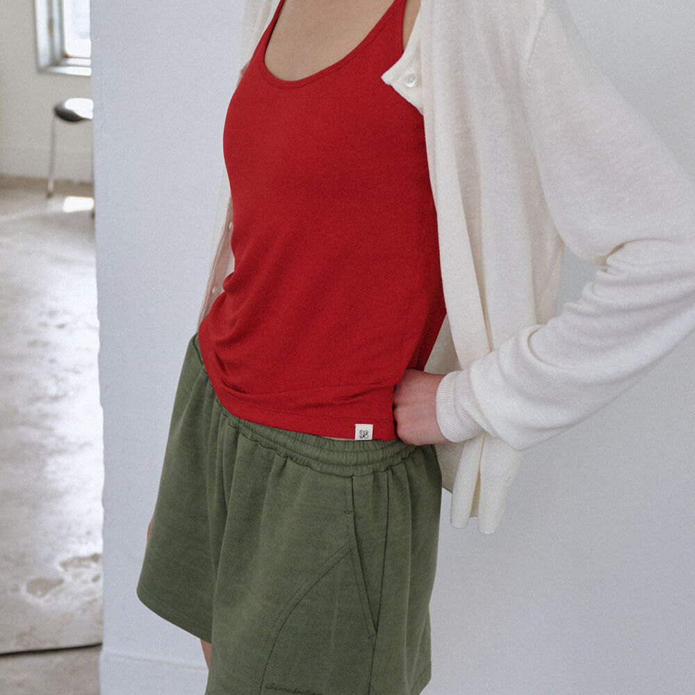 SIENNE [2nd] Phoebe Tank Top (Red)