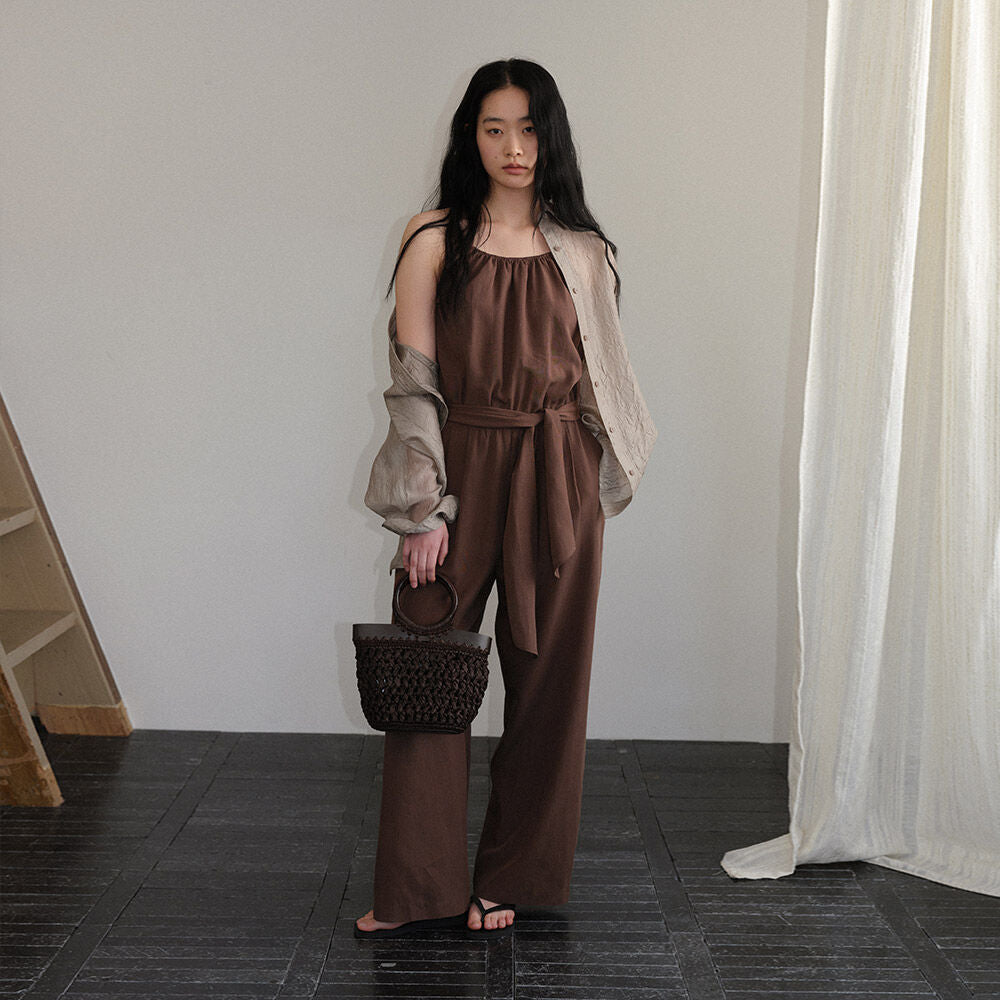 HUNCH HUNCH Jumpsuit Halter Overalls Dress