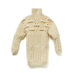 MIRSTORES Korean knitwear - THREE TEXTURES High Neck Knit