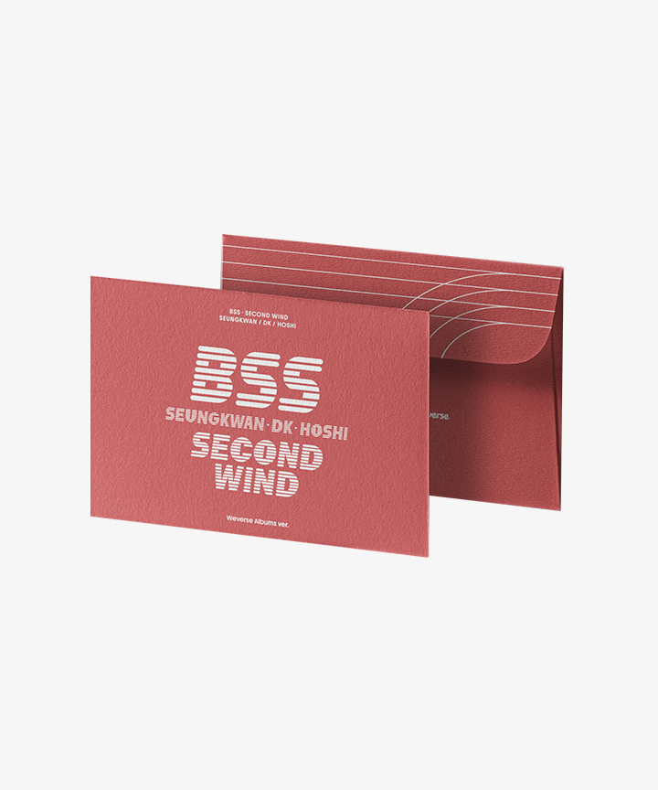 BSS 1st Single Album 'SECOND WIND' Weverse Albums ver.