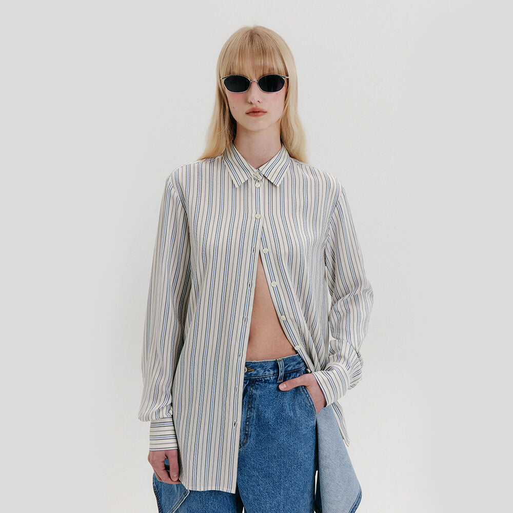 EENK Stripe Shirts - Blue