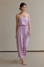 DHYANI DHYANI Jumpsuit Violet bouquet