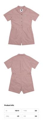 KODAK APPAREL KODAK APPAREL Mailer Jumpsuit Women PINK