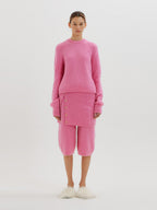 EENK EENK TOKI Cable Knit Pullover - Pink