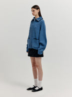 EENK EENK XTO Zipped Knit Cardigan - Navy