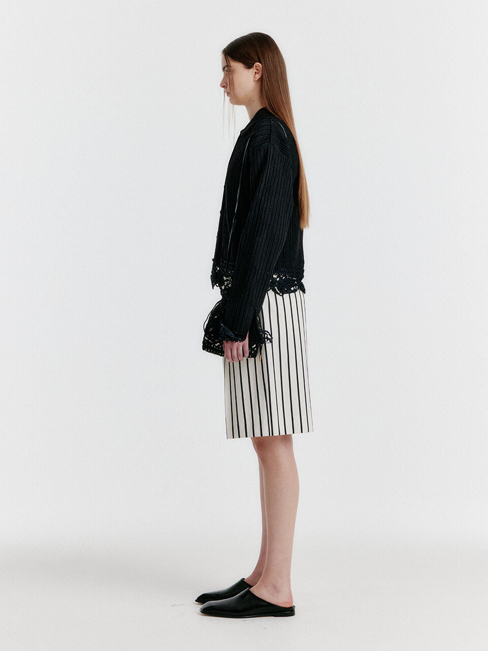 EENK YOVA Tucked Half Shorts - White