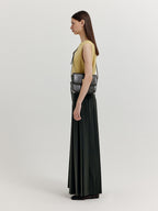 EENK EENK XLEAT Pleated Wide Pants - Khaki