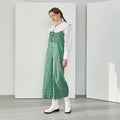 MAKEATOAST V-NECK CHECK JUMP SUIT GREEN MTBBSJS00252