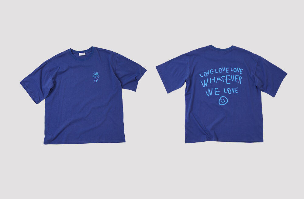 OOOWL T SHIRT WE LOVE NAVY