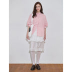 SINOON Basic Over Fit Shirt (Pink)