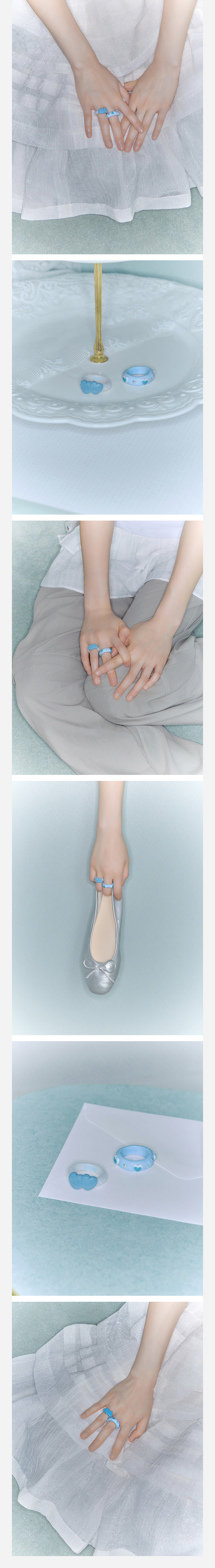 [ILL X NFF] Baby Heart Ring detail 3