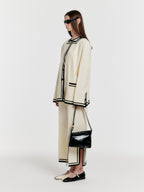 EENK EENK YINTANA Contrast Jacket - Ivory