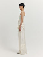 EENK EENK XIVIA Sleeveless Buttoned Top - Ivory