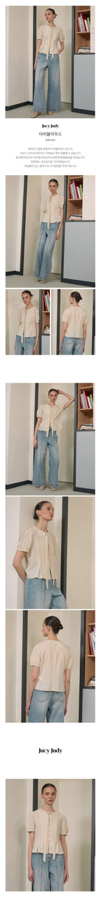 JUCYJUDY [29CM Exclusive] Tie Blouse JZBL321I