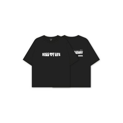 KISS OF LIFE - 01 Short Sleeve T-Shirt / 2024 FAN-CON [KEY OF FACTORY] MD
