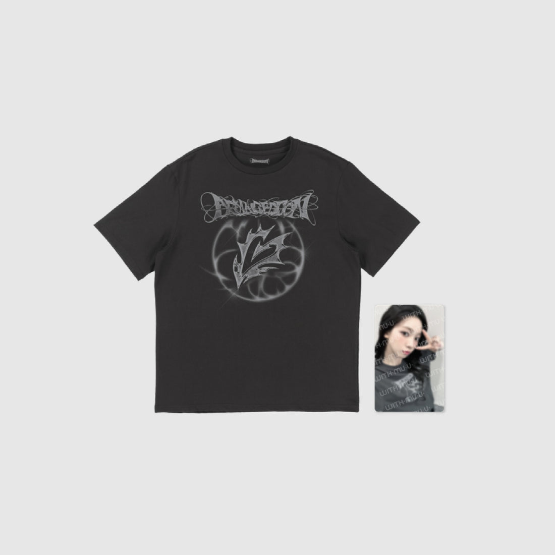 aespa - 09 T-Shirt + Photocard Set / 2024 aespa The 1st Album [Armageddon] OFFICIAL MD