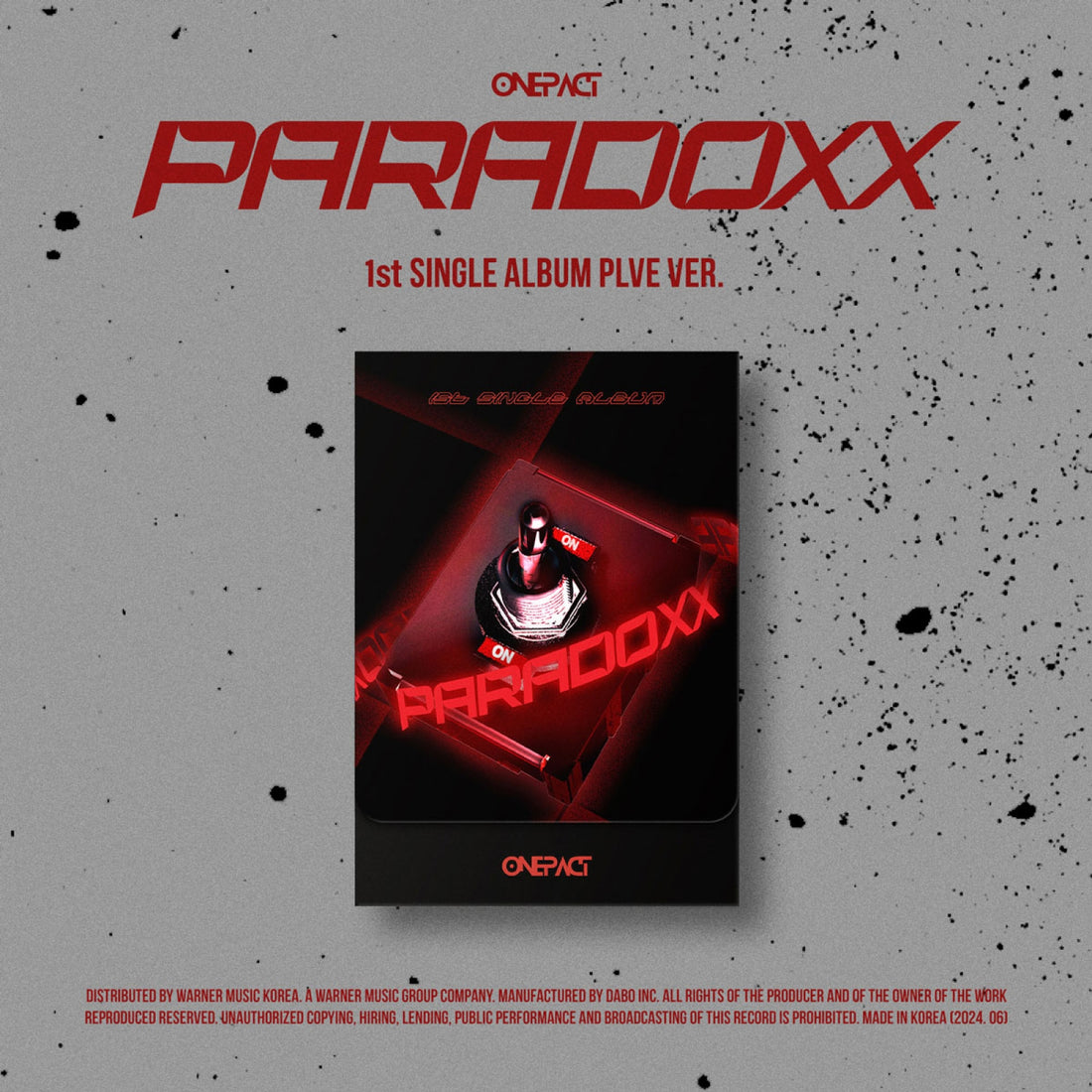 ONE PACT - PARADOXX / 1st Single Album (PLVE VER.)