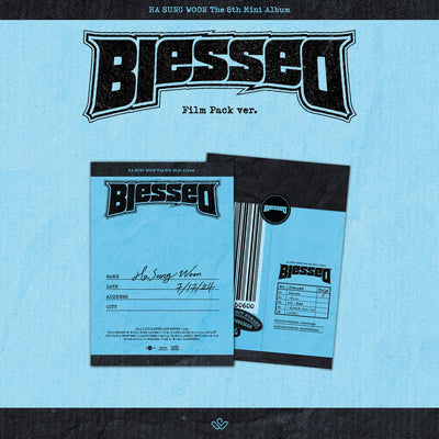 HA SUNG WOON - Blessed / 8th Mini Album (Film Pack ver.)