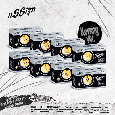 n.SSign - Tiger / 2nd Mini Album Repackage (NFC Keyring ver.)(Limited Edition)