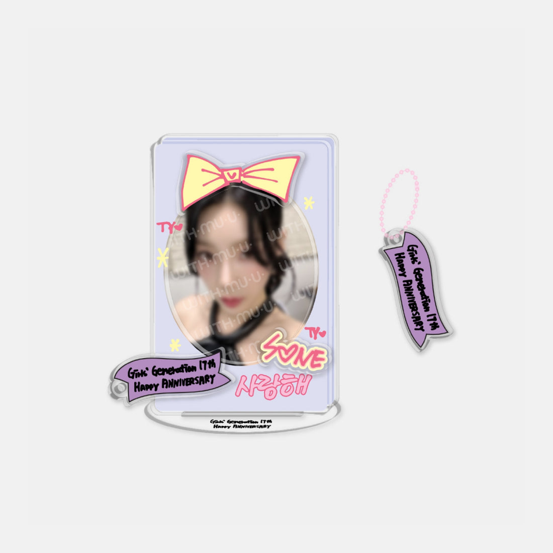 Girls' Generation - 03 17 Anniversary DIY Acrylic Photocard Stand Set / 2024 Girls' Generation17TH ANNIVERSARY MD