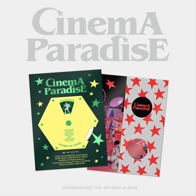 ZEROBASEONE - CINEMA PARADISE / 4th Mini Album (2 Types Set)