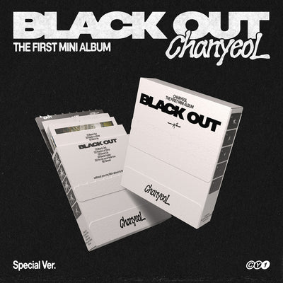 CHANYEOL - Black Out / 1st Mini Album (Special Ver.)