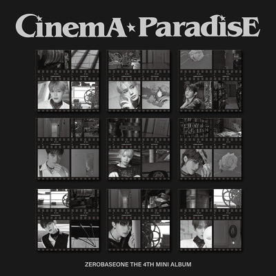 ZEROBASEONE - CINEMA PARADISE / 4th Mini Album (DIGIPACK ver.) (9 Types Set)