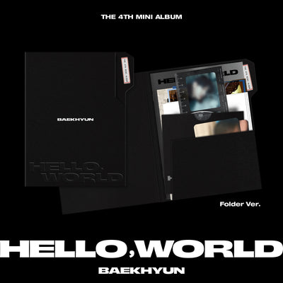 BAEKHYUN - Hello, World / 4th Mini Album (Folder Ver.)
