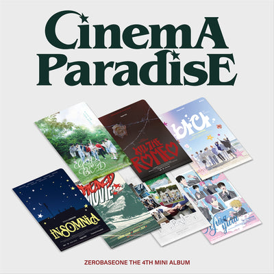 ZEROBASEONE - CINEMA PARADISE / 4th Mini Album (ZEROSE ver.) (7 Types Set)