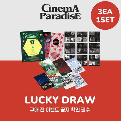 ZEROBASEONE - CINEMA PARADISE / 4th Mini Album (3 Types Set)