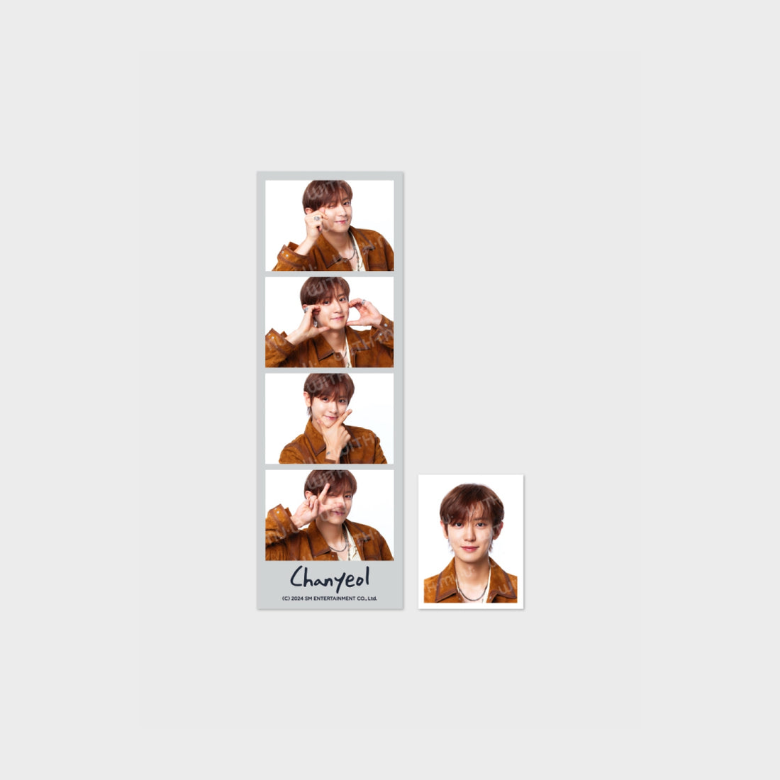 CHANYEOL - 03 4-Cut Photo + ID Photo Set / 2024 CHANYEOL