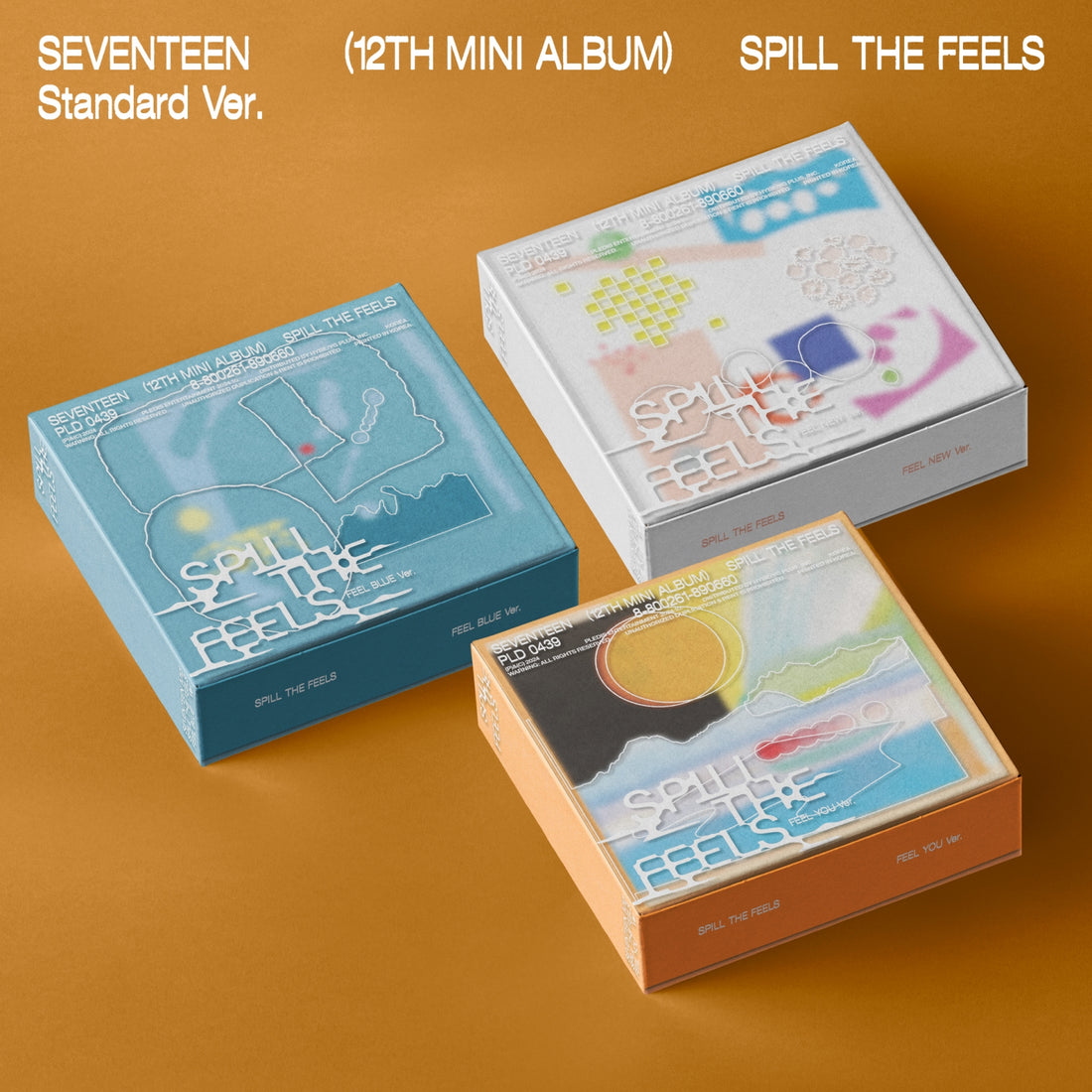 SEVENTEEN - SPILL THE FEELS / 12th Mini Album