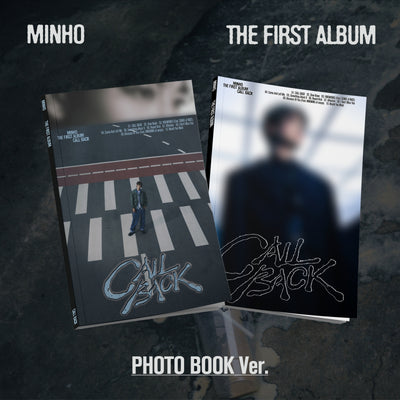 MINHO - CALL BACK / 1st Full Album (Photo Book Ver.)