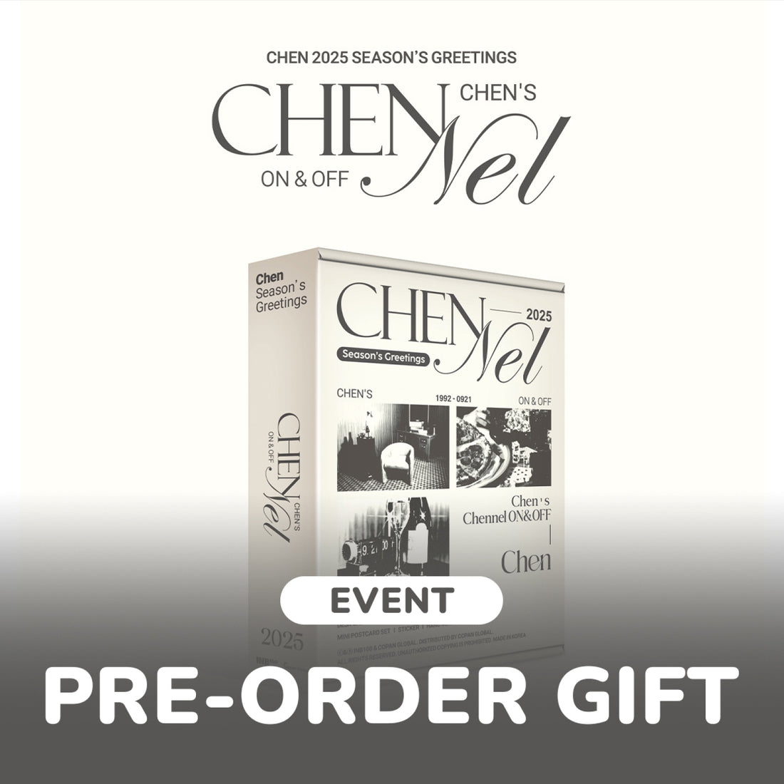 CHEN - 2025 Season's Greetings [Chen’s Chennel ON & OFF]
