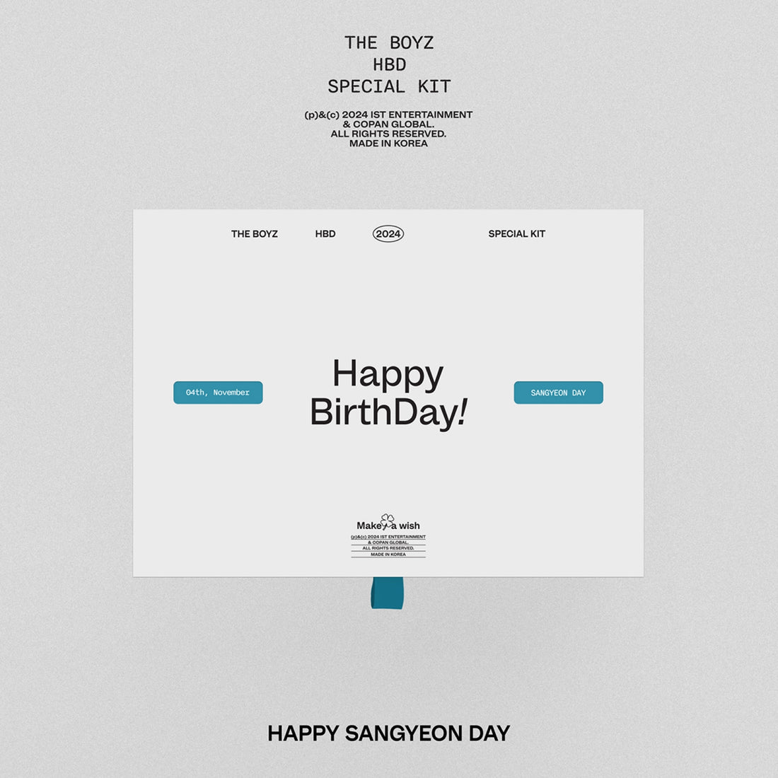 THE BOYZ - THE BOYZ HBD SANGYEON SPECIAL KIT