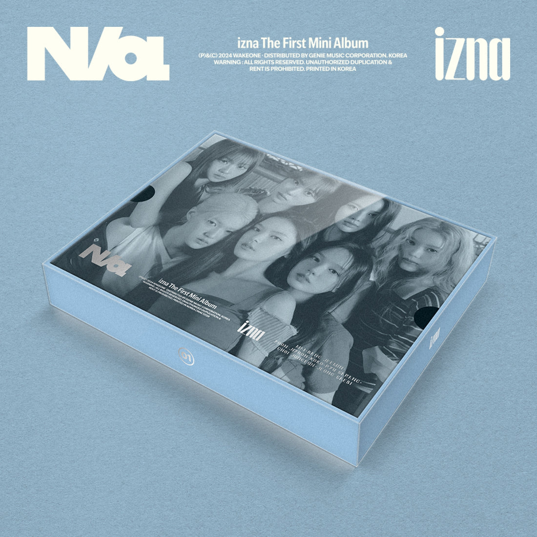 izna - N / a / 1st Mini Album (2025 Calendar Ver.)