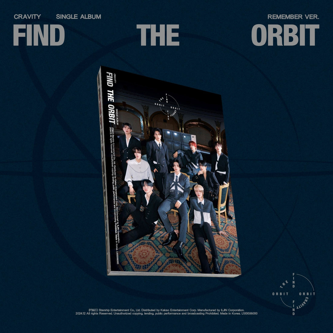 CRAVITY - FIND THE ORBIT / Single Album (REMEMBER ver.)