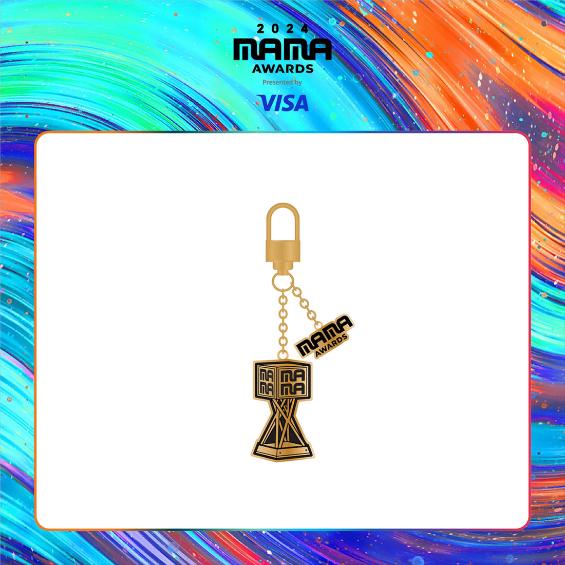 2024 MAMA AWARDS 02 TROPHY KEYRING