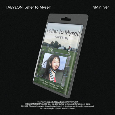 TAEYEON - Letter To Myself / 6th Mini Album (SMini Ver.)(Smart Album)