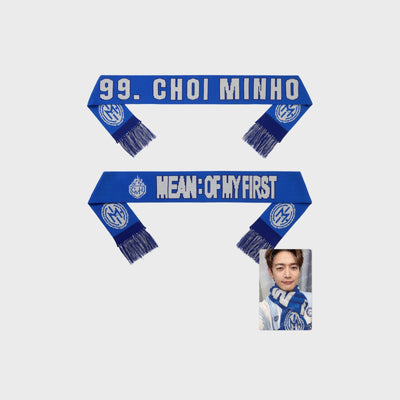 MINHO - 03 Muffler + Photocard Set / 2024 MINHO CONCERT [MEAN : of my first] OFFICIAL MD