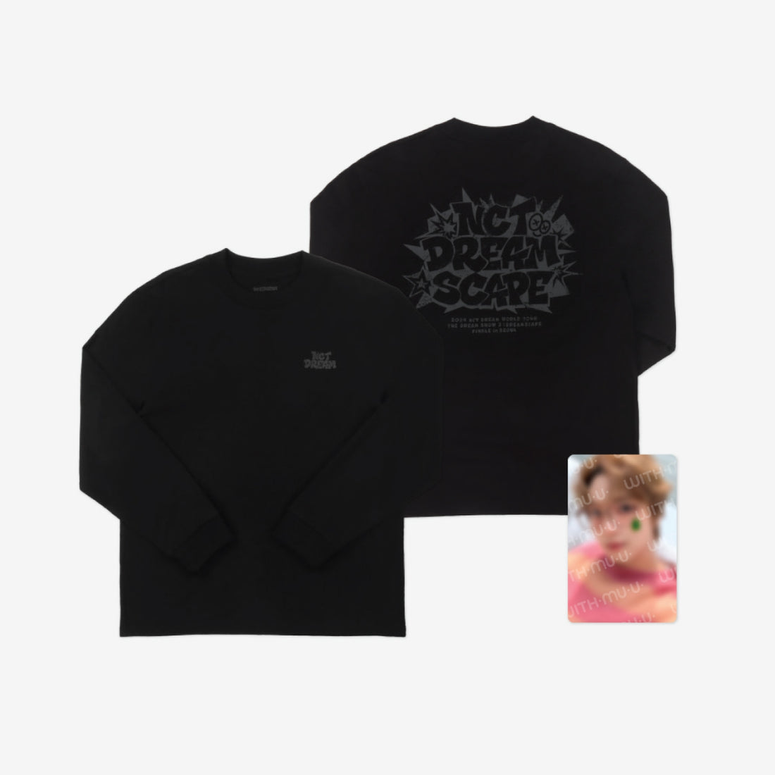 NCT DREAM - 01 Long Sleeve Set (BLACK ver.) / 2024 NCT DREAM [THE DREAM SHOW 3 : DREAMSCAPE] FINALE OFFICIAL MD