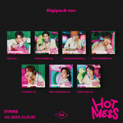 EVNNE - HOT MESS / 4th Mini Album (Digipack Ver.)