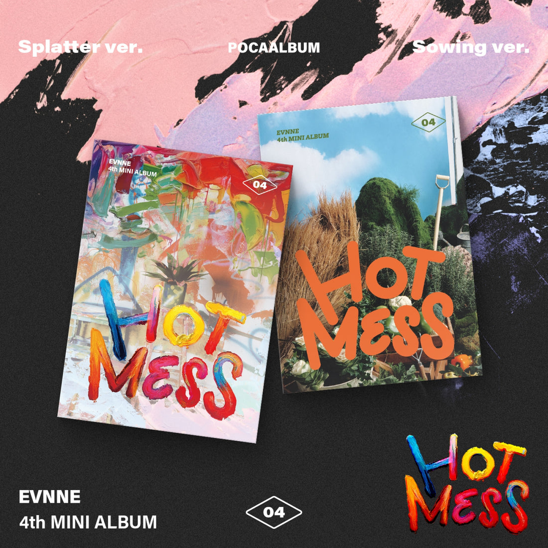 EVNNE - HOT MESS / 4th Mini Album (POCA Ver.)