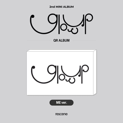 RESCENE - Glow Up / 2nd Mini Album (ME VER.) (QR VER.)