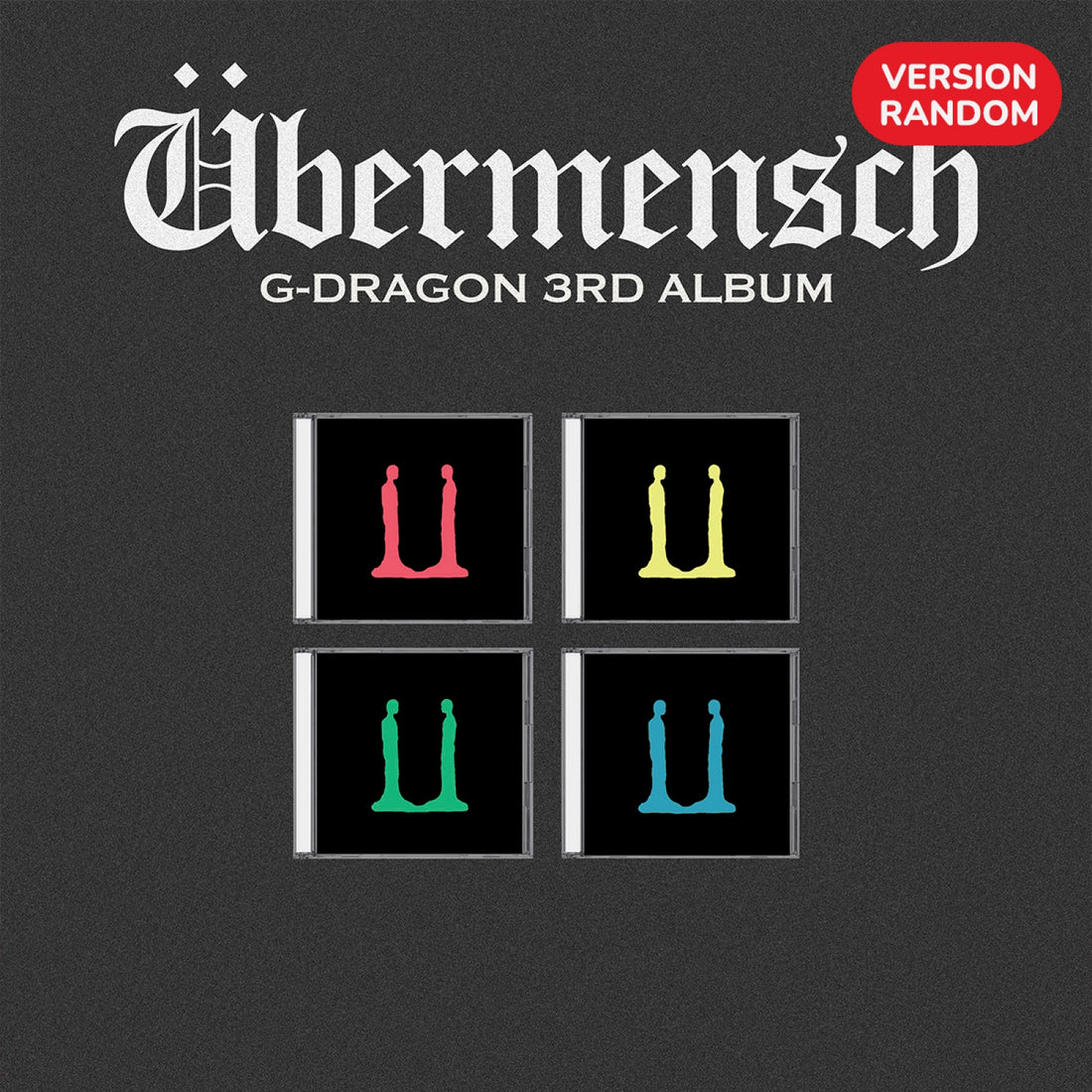 G-DRAGON - Übermensch / 3rd Full Album (MINI JEWEL ver.) (NFC)