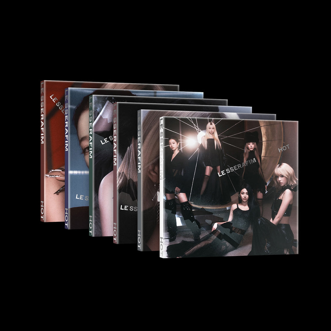 LE SSERAFIM - HOT / 5th Mini Album (COMPACT ver.)