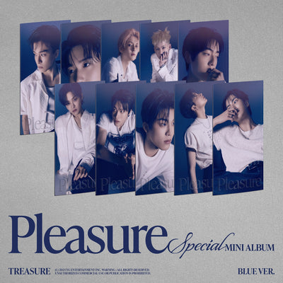 TREASURE - PLEASURE / Special Mini Album [BLUE VER.]