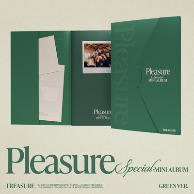 TREASURE - PLEASURE / Special Mini Album [GREEN VER.]