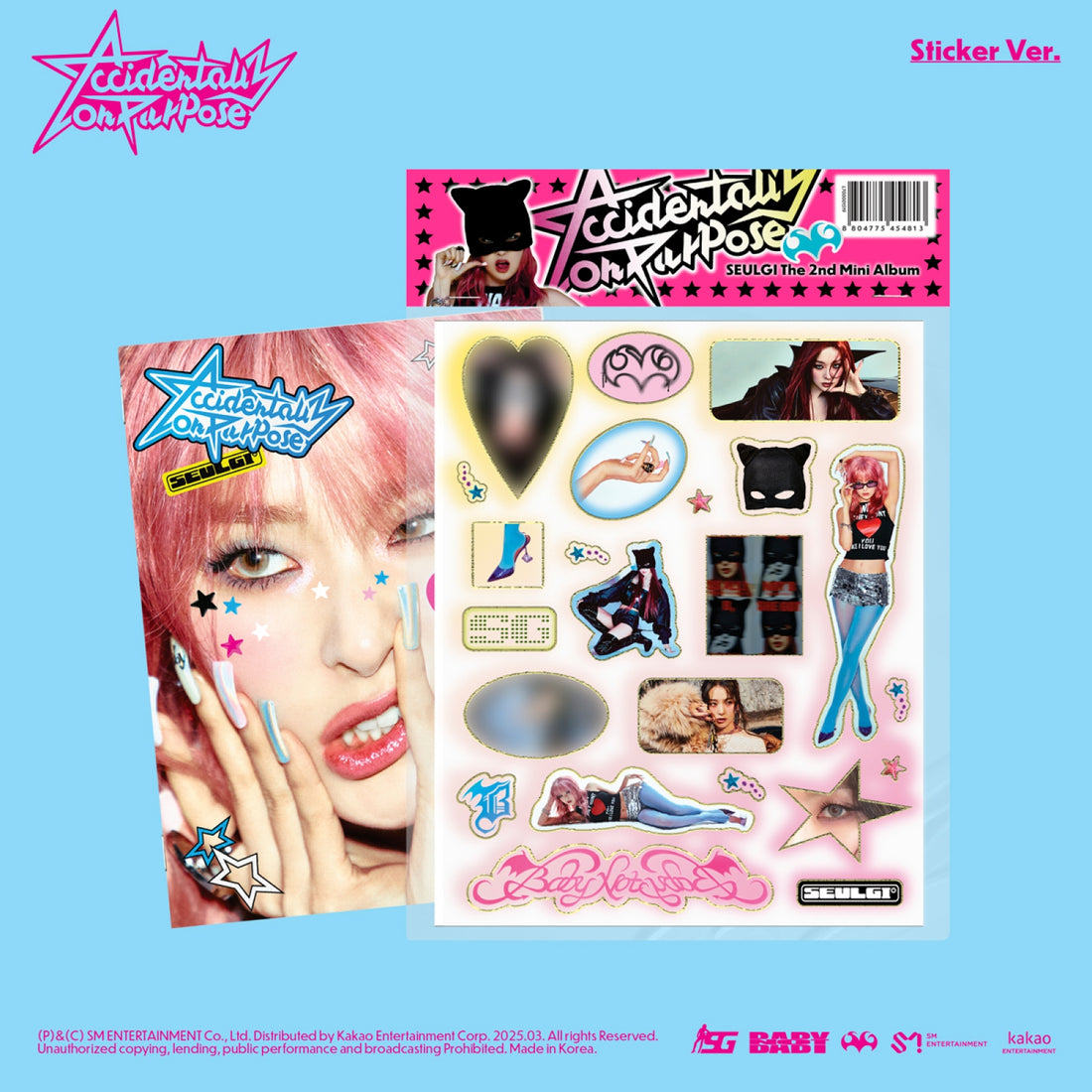 SEULGI - Accidentally On Purpose / 2nd Mini Album (Sticker Ver.)