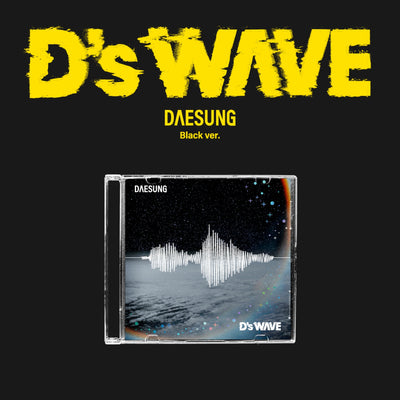 DAESUNG - D’s WAVE / 1st Mini Album (Black Version)